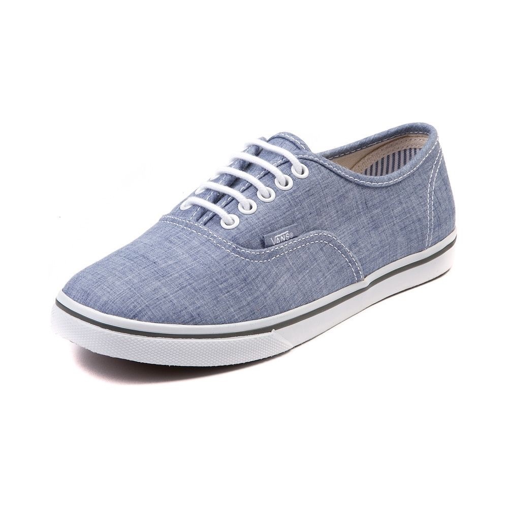NEW Vans Authentic Lo Pro Blue Chambray Sneakers
